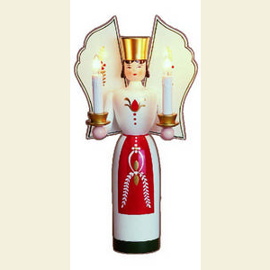 Angels Angel & Miner Angel white - electrical 220 V - 36 cm / 14 inches