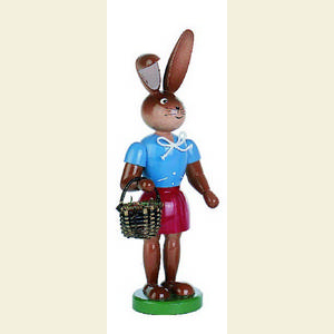 Small Figures & Ornaments Animals Rabbits Bunny - short skirt - 25 cm / 10 inches