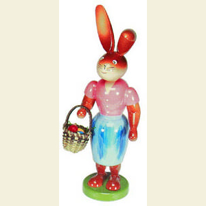 Small Figures & Ornaments Animals Rabbits Bunny - long skirt - 25 cm / 10 inches