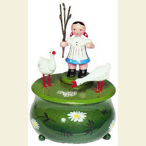 Spieldosen Diverse Motive Spieldose G�nseliesel - 10,5 cm