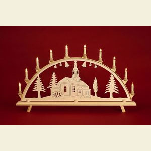 Candle Arches Fret Saw Work Light Arch - Church - 83 cm / 33 inches