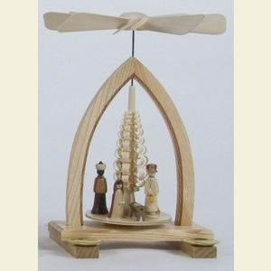 Weihnachtspyramiden 1-st�ckige Pyramiden 1-st�ckige Pyramide Christi Geburt - 25cm