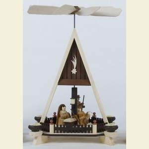 Weihnachtspyramiden 1-st�ckige Pyramiden 1-st�ckige Pyramide Christi Geburt - 34cm