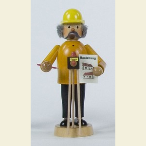 Smokers Professions Smoker Construction Manager - 17cm / 7 inch