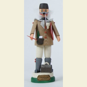 R�ucherm�nner Berufe R�ucherm�nnchen Schulmeister um das Jahr 1850 - 25cm