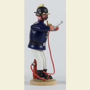 Smokers Professions Smoker Firefighter - 24cm / 9 inch