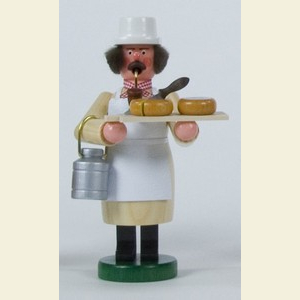 R�ucherm�nner Berufe R�ucherm�nnchen Milchmann - 19cm