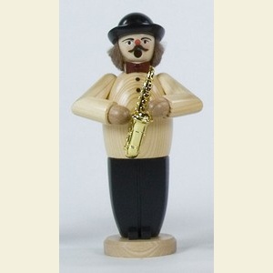 Smokers Professions Smoker Musician with Saxophone - 20cm / 8 inch