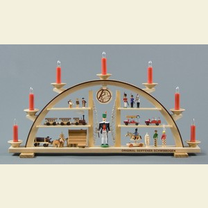 Candle Arches All Candle Arches Candle Arch - Seiffen Scenes - 76 x 41cm / 30 x 16 inch
