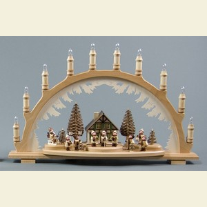 Candle Arches All Candle Arches Candle Arch - Carolers Lanternchildren - 67 x 42cm / 26 x 17 inch