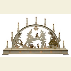 Schwibb�gen Alle Schwibb�gen Schwibbogen - Winterkinder - 78 x 45cm
