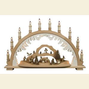 Candle Arches All Candle Arches Candle Arch - Winter Children- 67 x 42cm / 26 x 17 inch