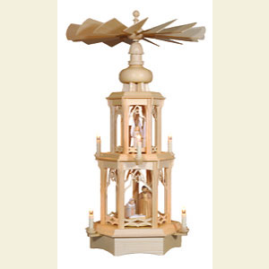 Weihnachtspyramiden 2-st�ckige Pyramiden 2-st�ckige Pyramide -  Gotisch - 77cm
