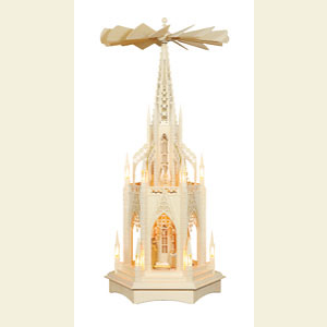 Christmas-Pyramids 2-tier Pyramids The Dome with 2 floors- 110cm / 43 inches