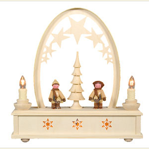 Candle Arches Fret Saw Work Seidel Arch Striezel Children - 25cm / 10 inches