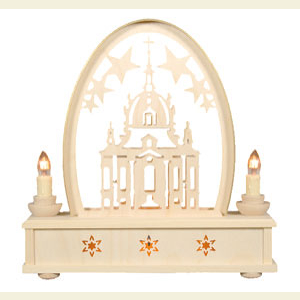 Candle Arches Fret Saw Work Seidel Arch Church of Dresden - 25cm / 10 inches