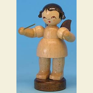 Angels Angels - natural - small Angel conductor - natural colors - standing - 6cm / 2,3 inch