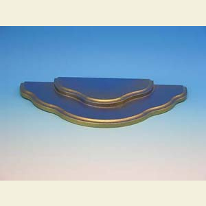 Angels Angels - blue wings - small Cloud - two-stage - blue/gold - 32,5x16x2,4cm