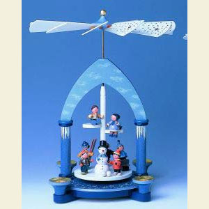 Christmas-Pyramids 1-tier Pyramids 1-tier Pyramid - Winterfun - 30 cm / 12 inch