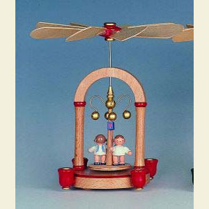 Christmas-Pyramids 1-tier Pyramids 1-tier Pyramid - children - 20 cm / 8 inch