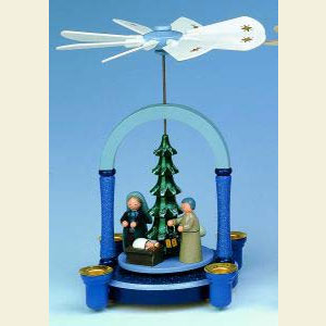 Christmas-Pyramids 1-tier Pyramids 1-tier Pyramid - Nativity - 23 cm / 8 inch