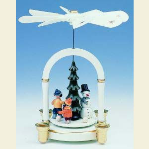Christmas-Pyramids 1-tier Pyramids 1-tier Pyramid - Snowman - 23 cm / 9 inch