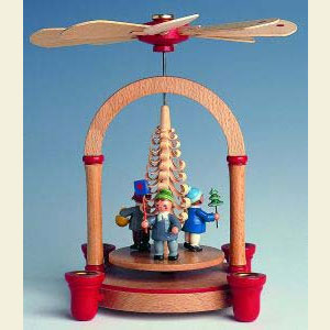 Christmas-Pyramids 1-tier Pyramids 1-tier Pyramid - children - 21 cm / 8 inch