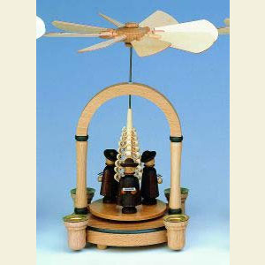 Weihnachtspyramiden 1-st�ckige Pyramiden 1-st�ckige Pyramide - Kurrendengruppe - 23 cm