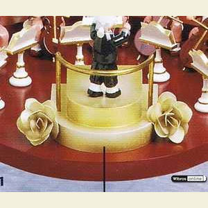 Small Figures & Ornaments Mozart Orchestra (KWO) Conductor-Stand - 7cm x 8 cm / 3 inch x 3 inch