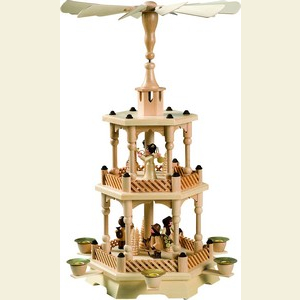 Christmas-Pyramids 2-tier Pyramids 2-tier Pyramid - The Hunt - 46 cm